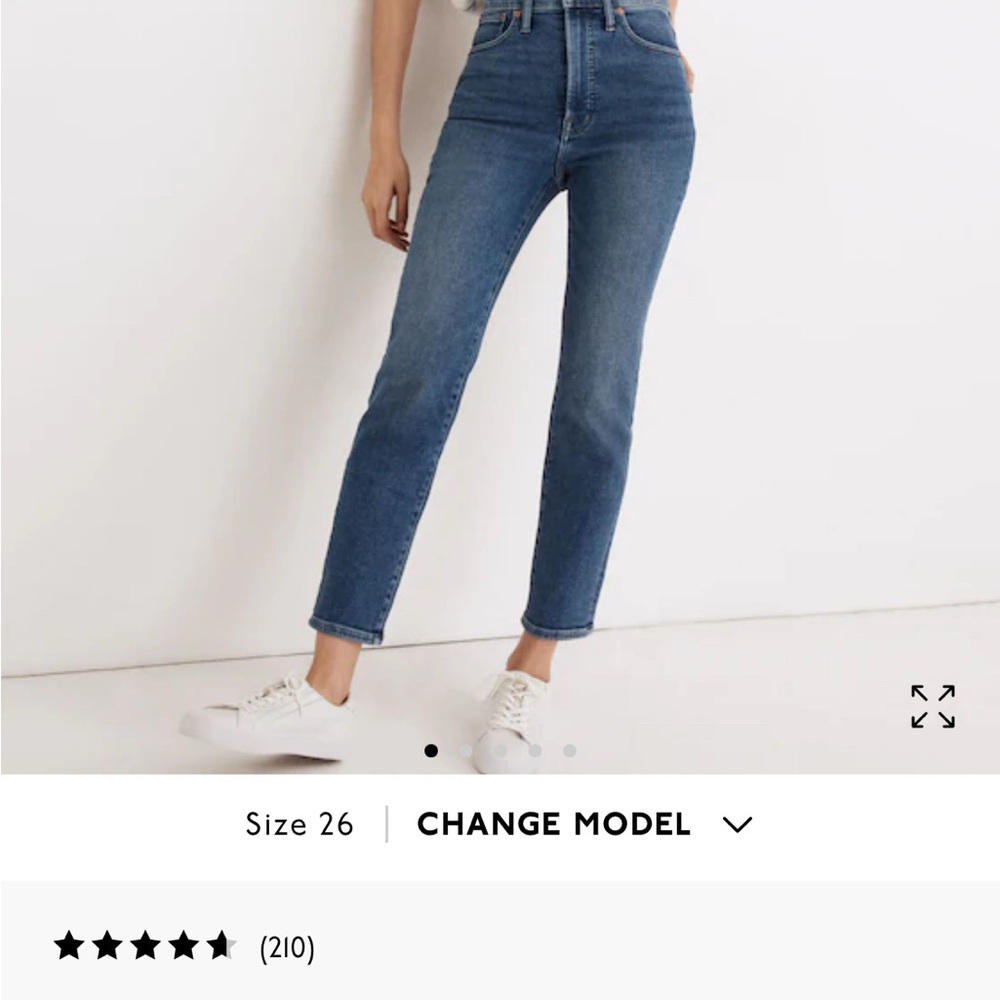 Madewell High Rise Perfect Vintage Women's Jeans size 28